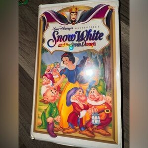 Walt Disney Masterpiece edition Snow White VHS